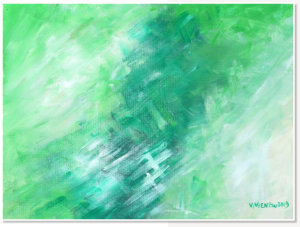 Vivien Lee. Yao-Noi-Series-3. Acrylic on canvas paper.