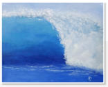 Nak Blaanwendraad. Wave. Acrylic on canvas.