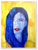 Felicia Chua. Me? Oil on canvas