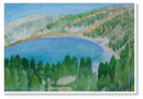 Seth Ng. Landscape. Watercolour on paper.