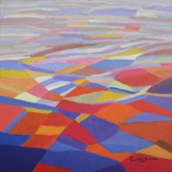 Aerial View   2013   Acrylic on canvas   12 x 12 inches   SGD1,800